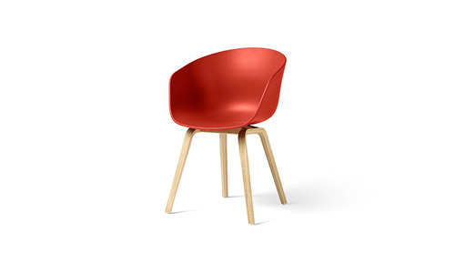 About A Chair AAC22 warm red