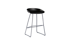 About A Stool AAS38 Black/Black 65cm (238002)