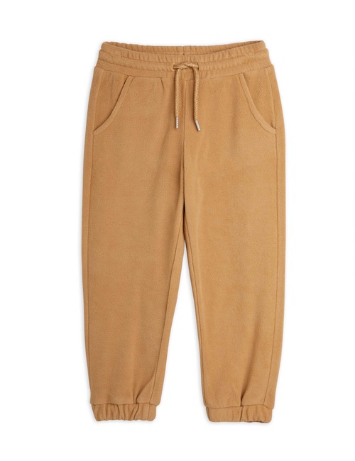 Fleece trousers - brown