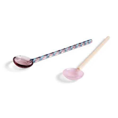 Glass Spoons Round Set of 2  글래스 스푼  라운드 (541011)