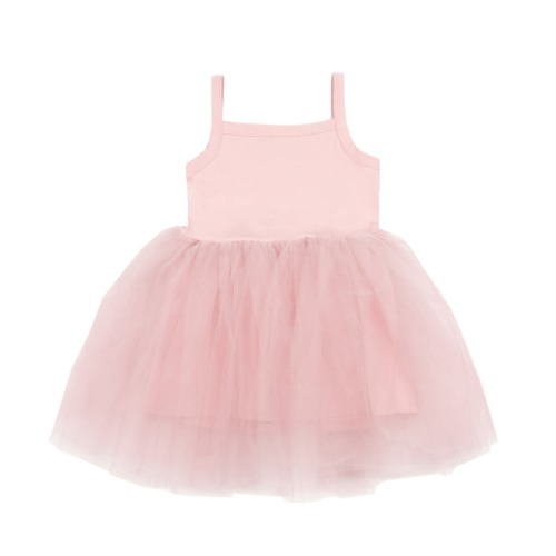 [Bob&amp;Blossom] 밥앤블러썸 / Chiffon Dress (Dusty pink)