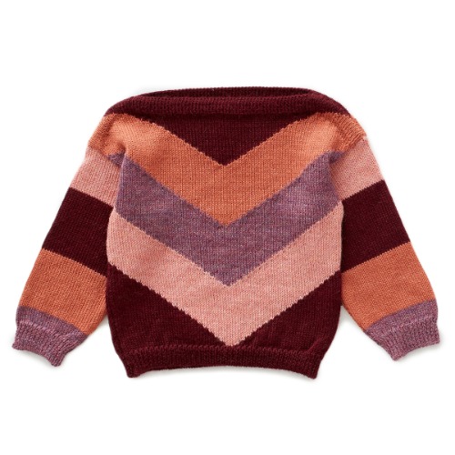 우프 19FW chevron sweater (PE)