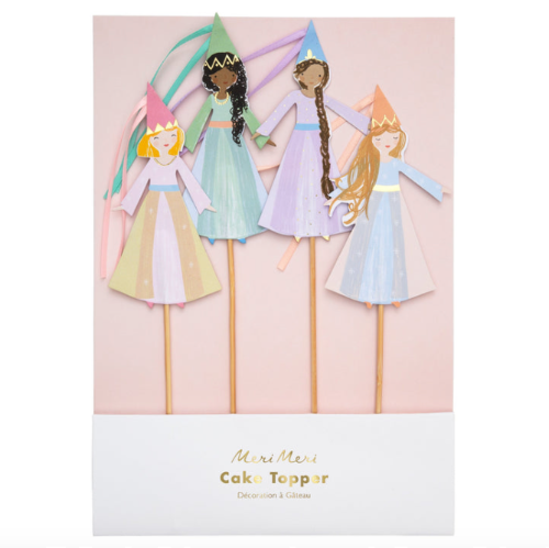 [MeriMeri] 메리메리 / Magical Princess Cake Toppers (x 4)