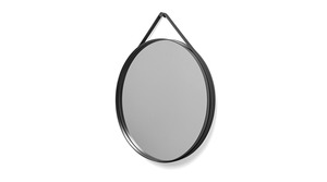 Strap Mirror Anthracite  Ø 70cm (500010)